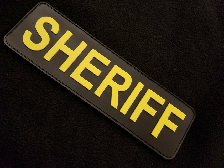 SHERIFF PVC ID Patch